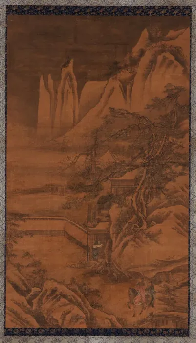 Framed Print : Returning Home in the Snow, Ming dynasty, 16th century. Creator: Unknown Framed Print : Returning Home in the Snow, Ming dynasty, 16th century. Creator: Unknown