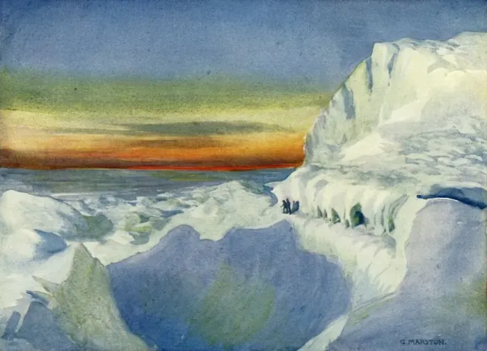 Framed Print : The Returning Sun, c1908, (1909). Artist: George Marston Framed Print : The Returning Sun, c1908, (1909). Artist: George Marston