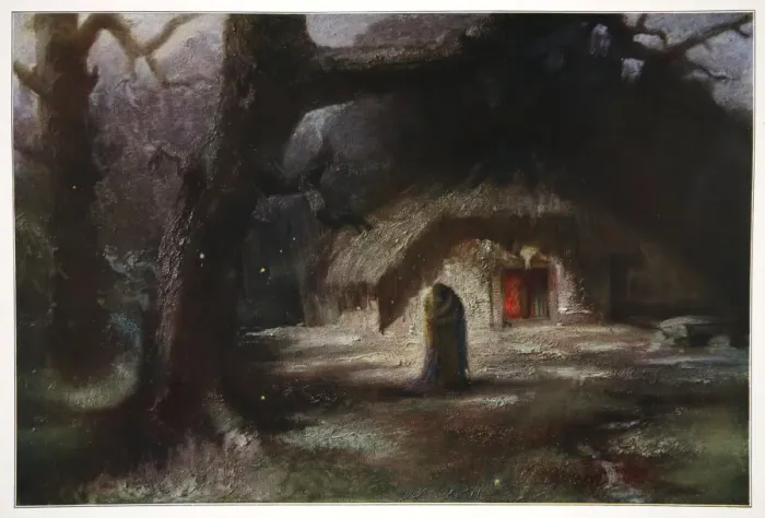 Framed Print : The Two Were Reunited in a Fond Embrace, 1906