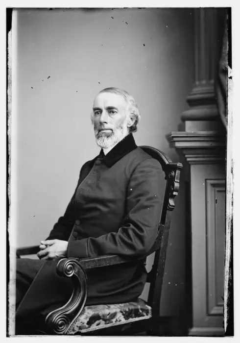Framed Print : Rev. A. B. Patterson, between 1855 and 1865. Creator: Unknown Framed Print : Rev. A. B. Patterson, between 1855 and 1865. Creator: Unknown