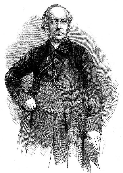 The Rev. Charles Prest, president of the Wesleyan Methodist Society, 1862. Creator: Unknown