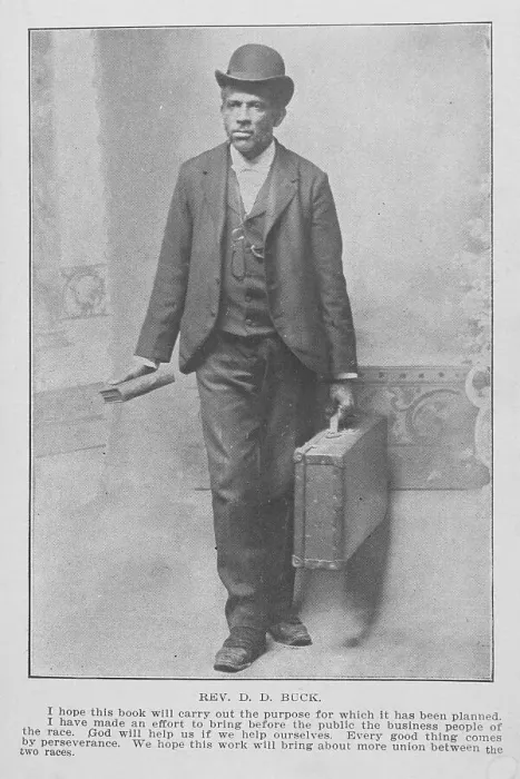 Framed Print : Rev. D. D. Buck. 1907. Creator: Unknown Framed Print : Rev. D. D. Buck. 1907. Creator: Unknown