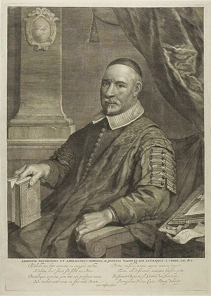 Rev. D. Johannes Wachterlaer of Utrecht, n.d. Creator: Cornelis de Visscher