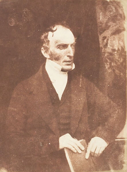 Rev. Dr. John Purves, Jedburgh, 1843-47. Creators: David Octavius Hill, Robert Adamson