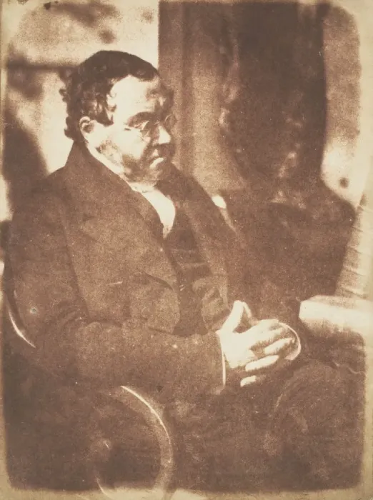 Framed Print : Rev. Dr. William Hamilton Burns, 1843-47. Creators: David Octavius Hill, Robert Adamson Framed Print : Rev. Dr. William Hamilton Burns, 1843-47. Creators: David Octavius Hill, Robert Adamson