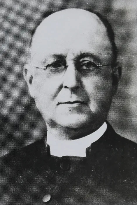 Framed Print : Rev. E. C. Beck. Creator: Unknown