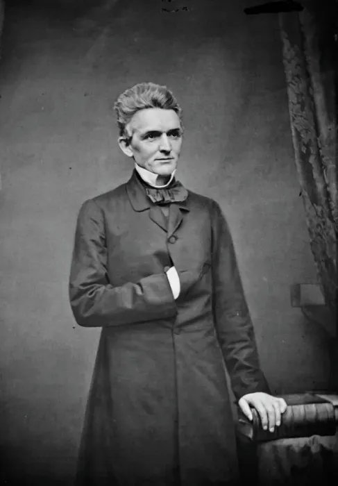Framed Print : Rev. Elias Lyman Magoon, between 1855 and 1865. Creator: Unknown Framed Print : Rev. Elias Lyman Magoon, between 1855 and 1865. Creator: Unknown