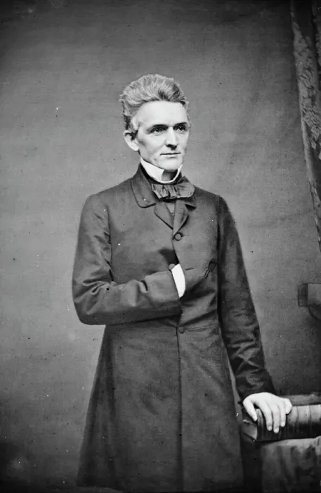 Framed Print : Rev. Elias Lyman Magoon, between 1855 and 1865. Creator: Unknown Framed Print : Rev. Elias Lyman Magoon, between 1855 and 1865. Creator: Unknown