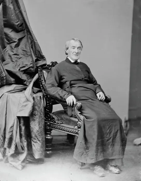 Framed Print : Rev. Father Curley, between 1860 and 1875. Creator: Unknown Framed Print : Rev. Father Curley, between 1860 and 1875. Creator: Unknown