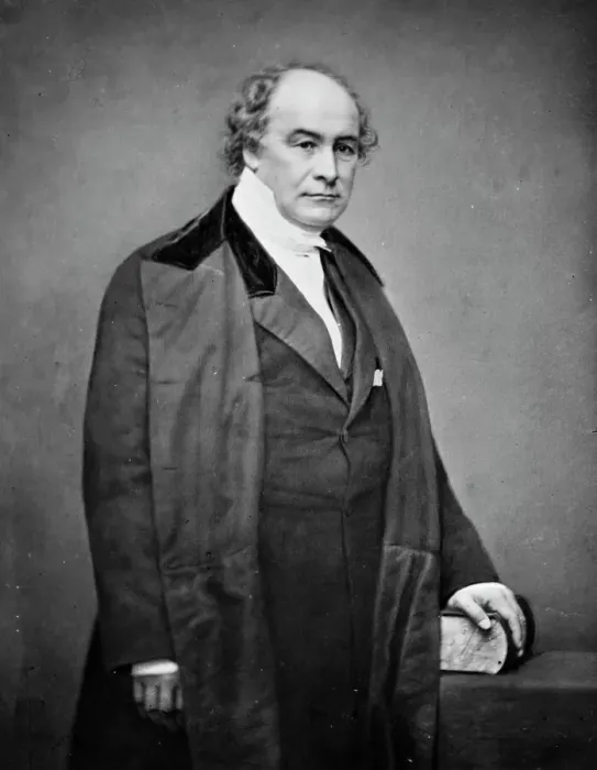 Framed Print : Rev. Francis Lister Hawks, between 1855 and 1865. Creator: Unknown Framed Print : Rev. Francis Lister Hawks, between 1855 and 1865. Creator: Unknown