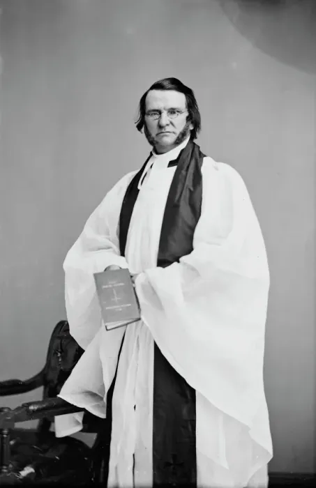 Framed Print : Rev. Francis Vinton, between 1855 and 1865. Creator: Unknown Framed Print : Rev. Francis Vinton, between 1855 and 1865. Creator: Unknown