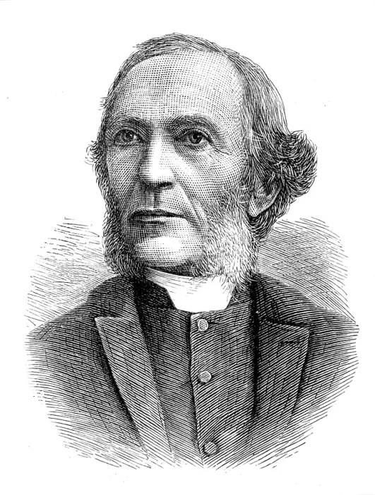 Framed Print : The Very Rev. G. G. Bradley, new Dean of Westminster, 1881. Creator: Unknown Framed Print : The Very Rev. G. G. Bradley, new Dean of Westminster, 1881. Creator: Unknown