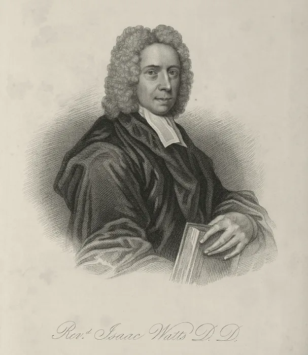 Framed Print : Rev Isaac Watts DD, c1720, (1834-1837). Creator: Samuel Freeman Framed Print : Rev Isaac Watts DD, c1720, (1834-1837). Creator: Samuel Freeman