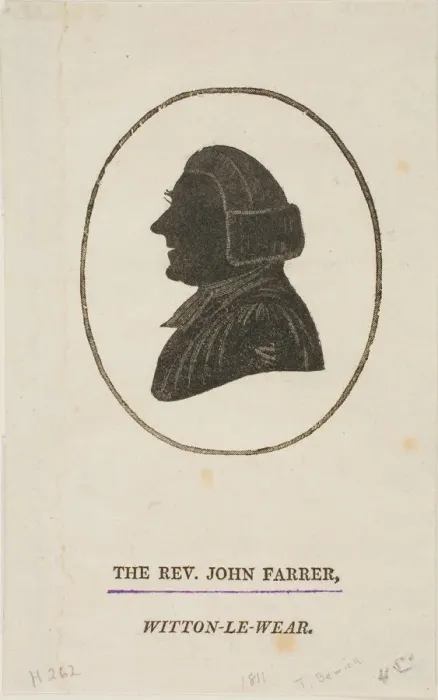 Framed Print : Rev. John Farrer, n. d. Creator: Thomas Bewick