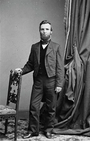 Rev. John Miler, between 1855 and 1865. Creator: Unknown