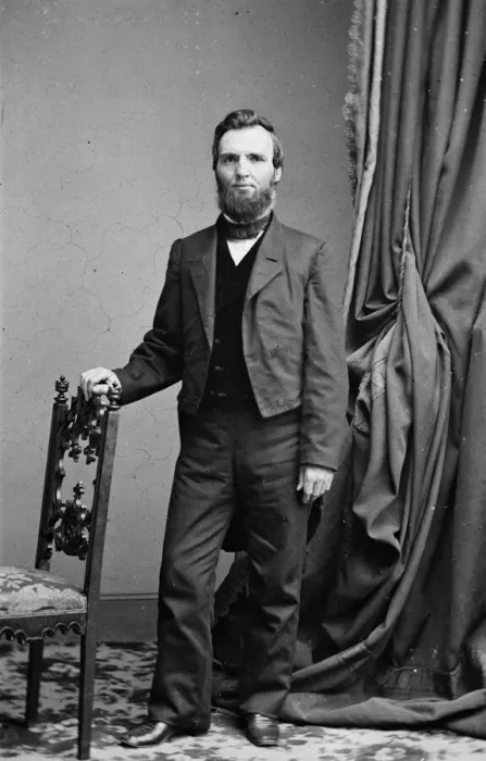Framed Print : Rev. John Miler, between 1855 and 1865. Creator: Unknown Framed Print : Rev. John Miler, between 1855 and 1865. Creator: Unknown