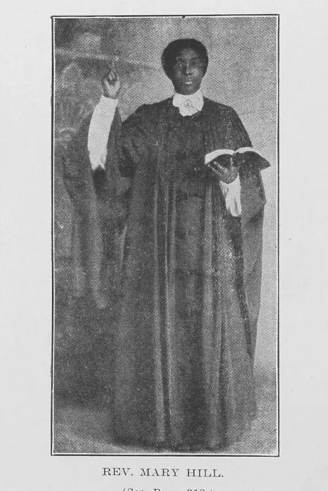 Framed Print : Rev. Mary Hill, 1907. Creator: Unknown Framed Print : Rev. Mary Hill, 1907. Creator: Unknown