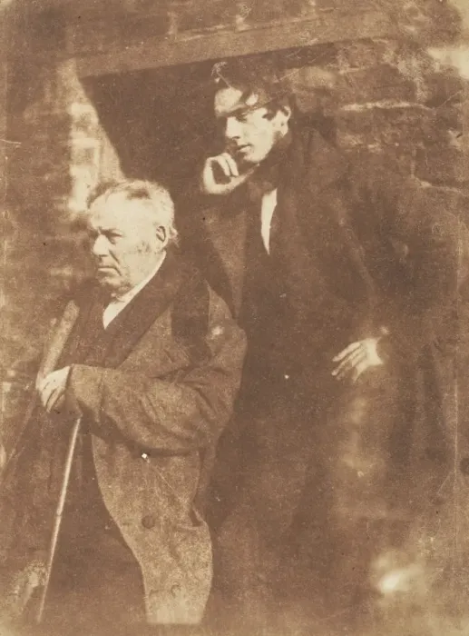 Framed Print : Rev. Miller and His Son Rev. Samuel Miller, 1843-47. Creators: David Octavius Hill Framed Print : Rev. Miller and His Son Rev. Samuel Miller, 1843-47. Creators: David Octavius Hill