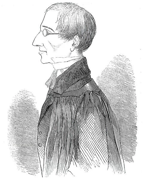 The Rev. Mr. Newman, 1844. Creator: Unknown