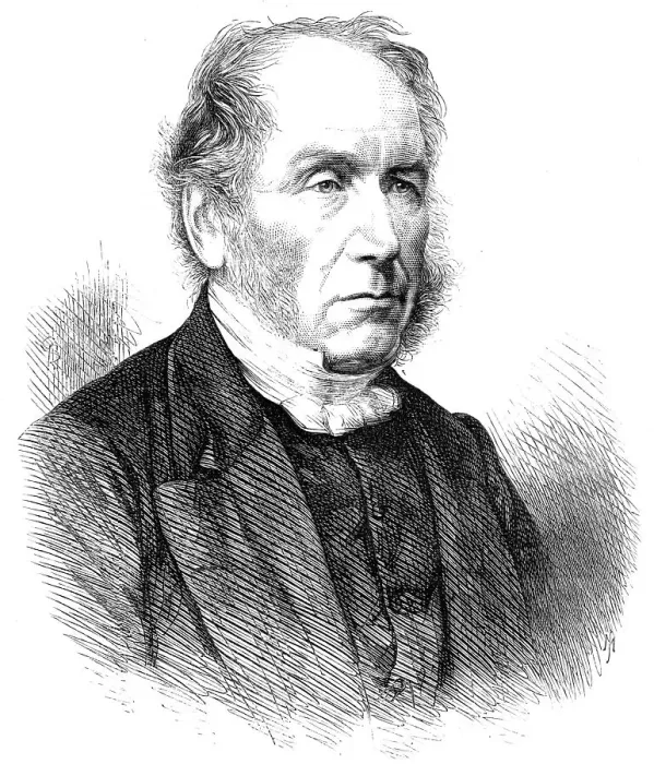 Framed Print : The Rev. Patrick Bell, L.L.D. inventor of the Reaping-Machine, 1868. Creator: Unknown Framed Print : The Rev. Patrick Bell, L.L.D. inventor of the Reaping-Machine, 1868. Creator: Unknown
