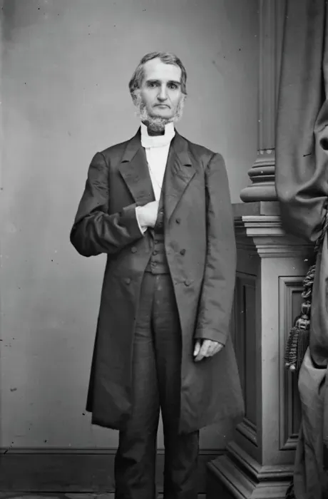 Framed Print : Rev. Rice, between 1855 and 1865. Creator: Unknown Framed Print : Rev. Rice, between 1855 and 1865. Creator: Unknown