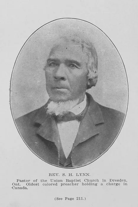Framed Print : Rev. S. H. Lynn; Pastor of the Union Baptist Church in Dresden, Ont... 1907. Creator: Unknown Framed Print : Rev. S. H. Lynn; Pastor of the Union Baptist Church in Dresden, Ont... 1907. Creator: Unknown