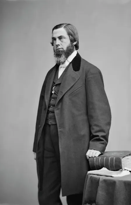 Framed Print : Rev. Samuel Osgood, between 1855 and 1865. Creator: Unknown Framed Print : Rev. Samuel Osgood, between 1855 and 1865. Creator: Unknown