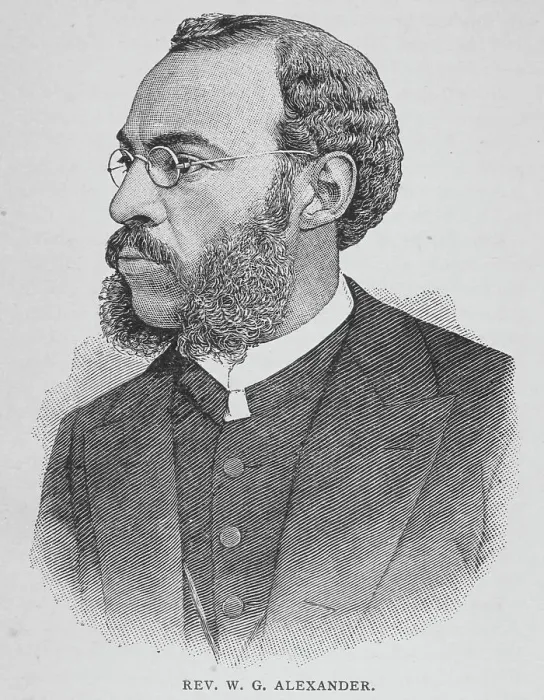 Framed Print : Rev. W. G. Alexander, 1897. Creator: Unknown Framed Print : Rev. W. G. Alexander, 1897. Creator: Unknown
