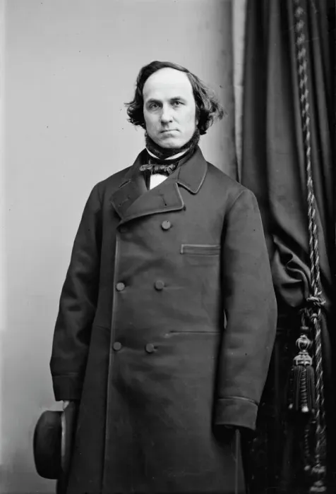 Framed Print : Rev. W. H. McAllister, between 1855 and 1865. Creator: Unknown Framed Print : Rev. W. H. McAllister, between 1855 and 1865. Creator: Unknown