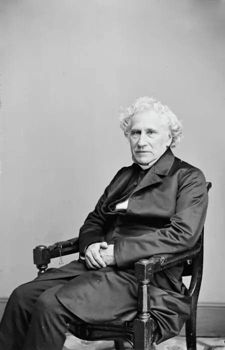 Framed Print : Rev. William Augustus Muhlenberg, between 1855 and 1865. Creator: Unknown Framed Print : Rev. William Augustus Muhlenberg, between 1855 and 1865. Creator: Unknown