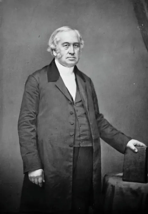 Framed Print : Rev. [William?] Creighton, between 1855 and 1865. Creator: Unknown