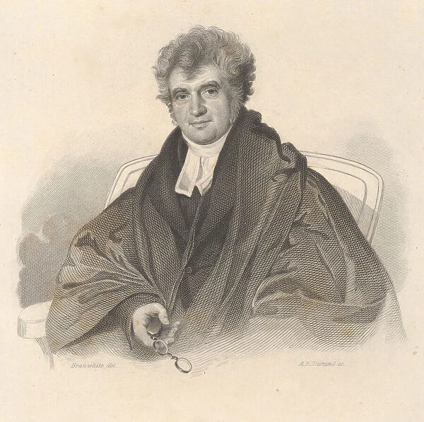 Rev. William Jay, 1823. Creator: Asher Brown Durand