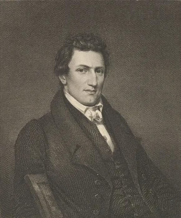 Framed Print : Rev. William Patton, before 1837. Creator: Asher Brown Durand Framed Print : Rev. William Patton, before 1837. Creator: Asher Brown Durand