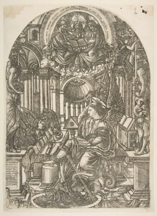 Framed Print : The Revelation of Saint John the Evangelist, from the Apocalypse. n. d. Creator: Jean Duvet Framed Print : The Revelation of Saint John the Evangelist, from the Apocalypse. n. d. Creator: Jean Duvet