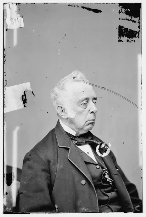 Framed Print : Reverdy Johnson, between 1855 and 1865. Creator: Unknown Framed Print : Reverdy Johnson, between 1855 and 1865. Creator: Unknown