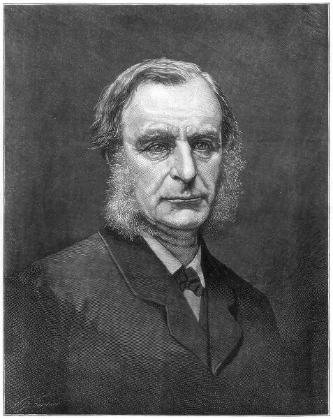 Reverend Charles Kingsley, English cleric and writer, 1875