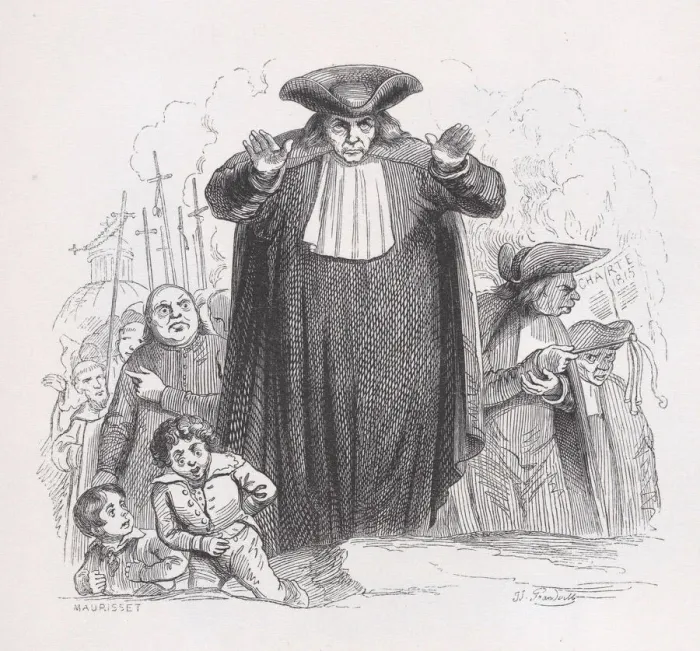 Framed Print : The Reverend Fathers from The Complete Works of Beranger, 1836 Framed Print : The Reverend Fathers from The Complete Works of Beranger, 1836