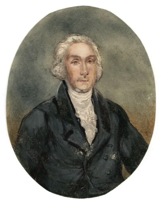 Framed Print : Reverend George Burden (1811-1892), 19th century Framed Print : Reverend George Burden (1811-1892), 19th century
