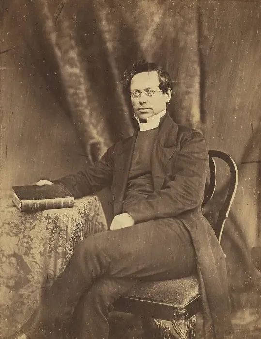 Framed Print : Reverend H. Wright, Principal Chaplain to the Forces. 1855. Creator: Roger Fenton Framed Print : Reverend H. Wright, Principal Chaplain to the Forces. 1855. Creator: Roger Fenton