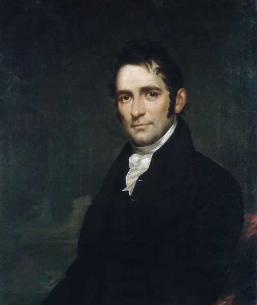 The Reverend John Brodhead Romeyn, ca. 1817-20. Creator: Samuel Lovett Waldo