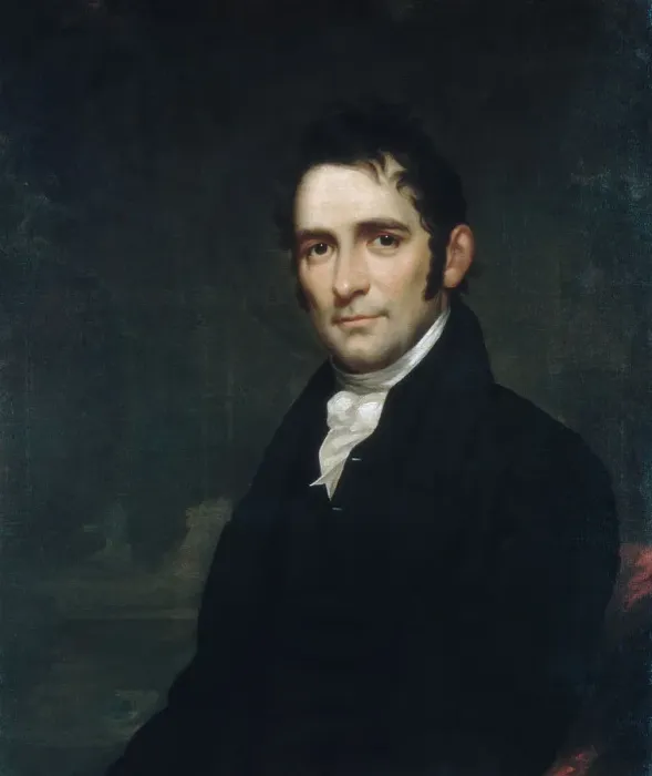 Framed Print : The Reverend John Brodhead Romeyn, ca. 1817-20. Creator: Samuel Lovett Waldo