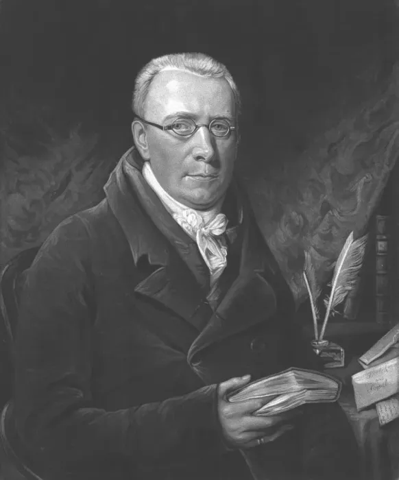 Framed Print : The Reverend John Evans M. A. 1812. Artist: Henry Meyer Framed Print : The Reverend John Evans M. A. 1812. Artist: Henry Meyer
