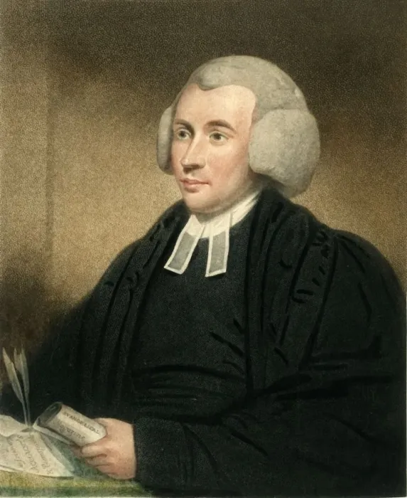 Framed Print : Reverend John Eyre, MA. late 18th century. Creator: Unknown Framed Print : Reverend John Eyre, MA. late 18th century. Creator: Unknown