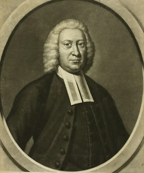 Framed Print : Reverend John Moorhead, 1751. Creator: Peter Pelham Framed Print : Reverend John Moorhead, 1751. Creator: Peter Pelham