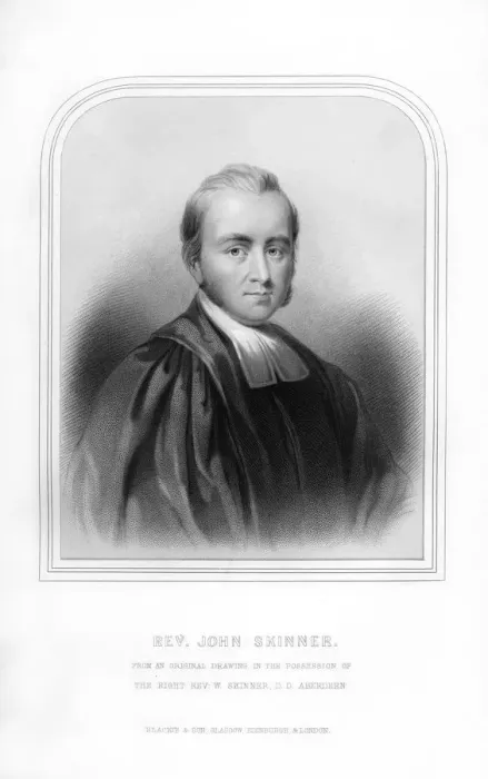 Framed Print : Reverend John Skinner, Scottish historian and songwriter, (1870) Framed Print : Reverend John Skinner, Scottish historian and songwriter, (1870)