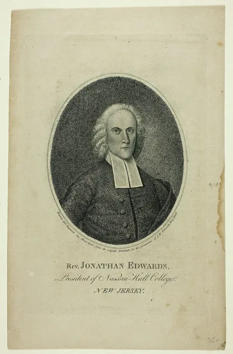 Framed Print : Reverend Jonathan Edwards, 1808. Creator: Abner Reed Framed Print : Reverend Jonathan Edwards, 1808. Creator: Abner Reed