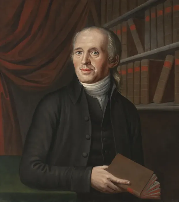 Framed Print : Reverend Justus Henry Christian Helmuth, c. 1795. Creator: John Eckstein Framed Print : Reverend Justus Henry Christian Helmuth, c. 1795. Creator: John Eckstein