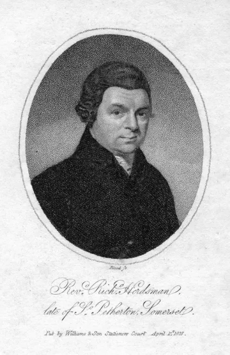 Framed Print : Reverend Richard Herdsman, 1816. Artist: Blood Framed Print : Reverend Richard Herdsman, 1816. Artist: Blood