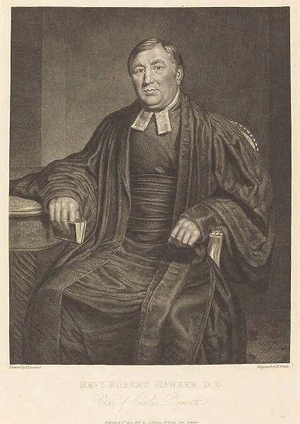 Reverend Robert Hawker, D. D. 1820. Creator: William Blake