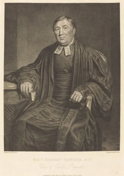 Framed Print : Reverend Robert Hawker, D. D. 1820. Creator: William Blake